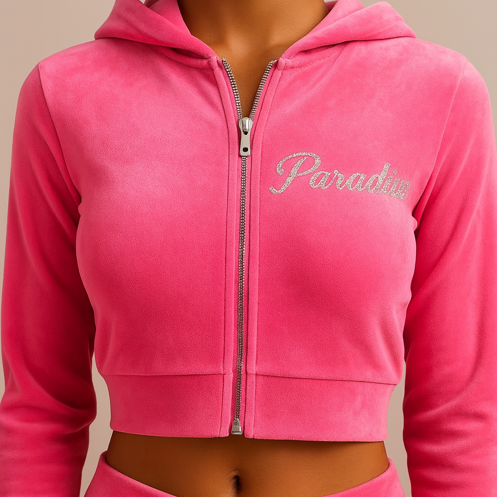 CRYSTAL PARADISE VELOUR SET EXCLUSIVE PINK EDITION