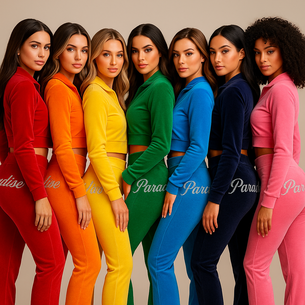 CRYSTAL PARADISE VELOUR SET